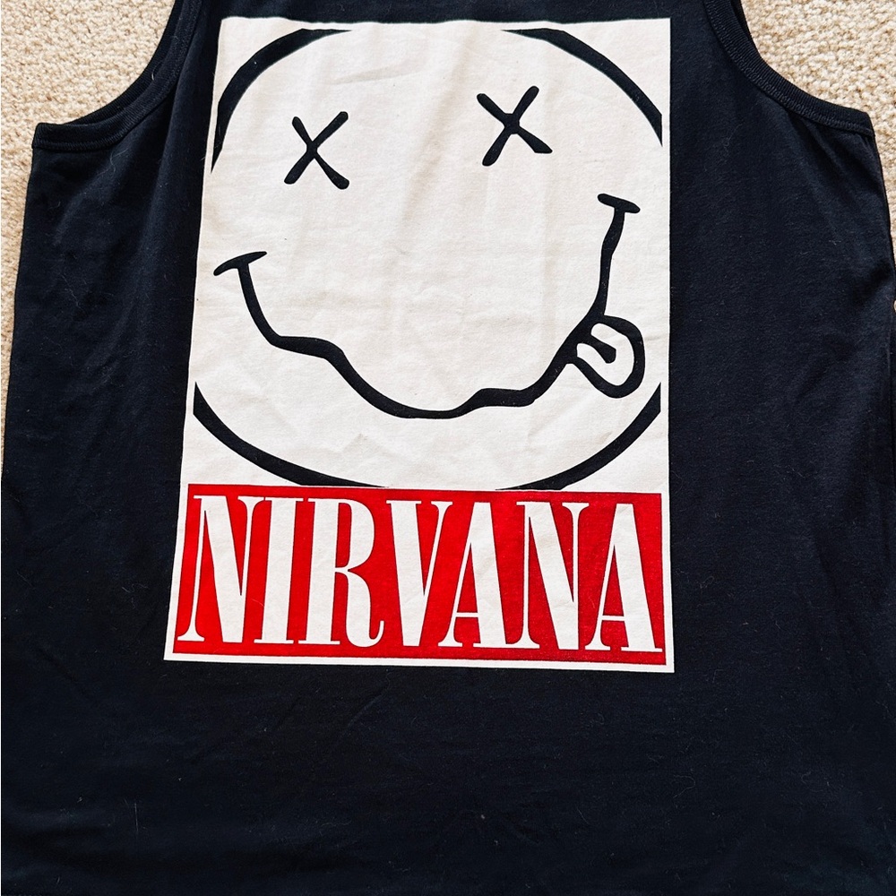 👕Three for $18 T-Shirt Sale Nirvana Band Tee - Picture 2 of 5